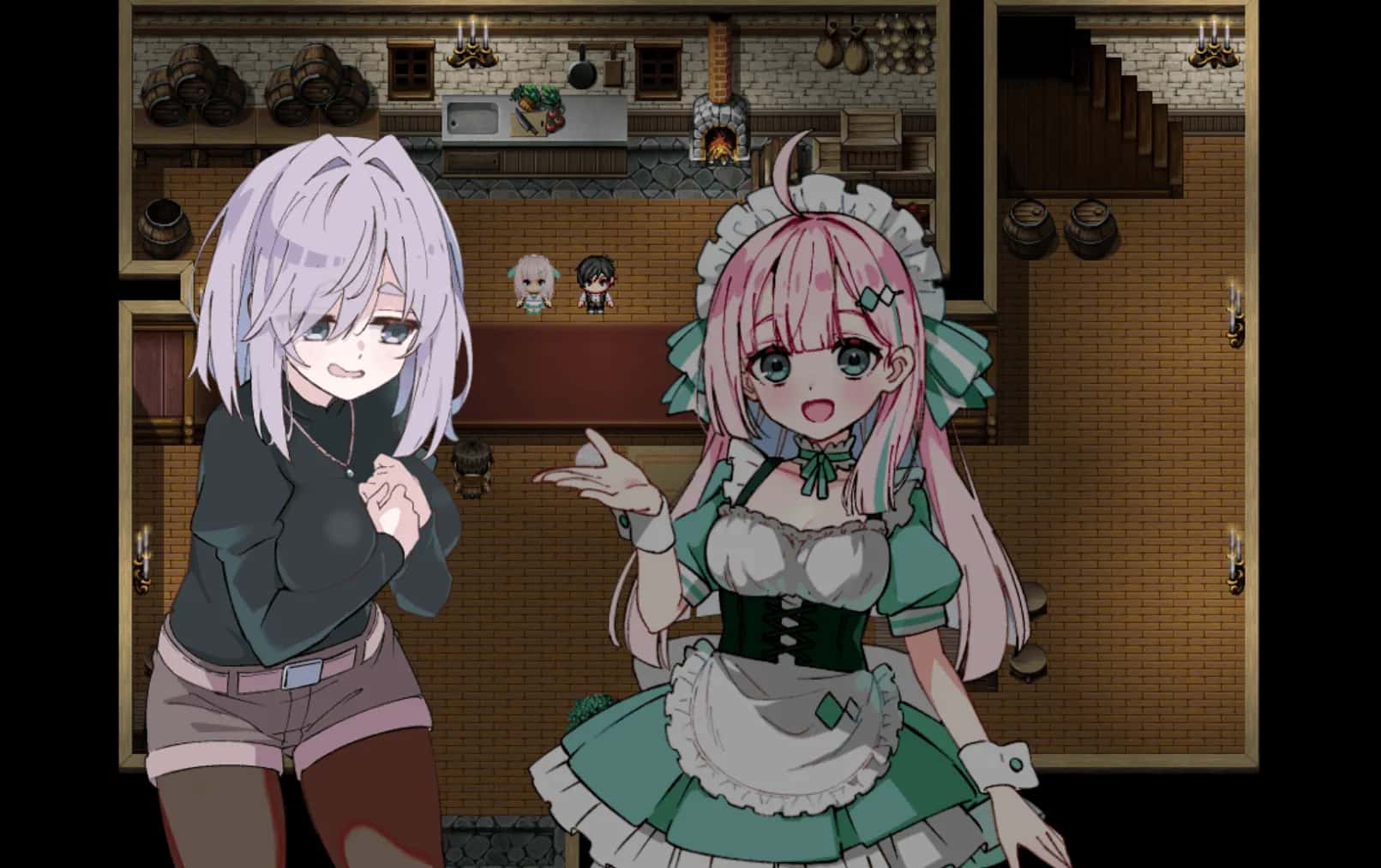 星之恋！与六位女主角共度欢乐酒馆的甜蜜恋爱RPG 精翻 版封面